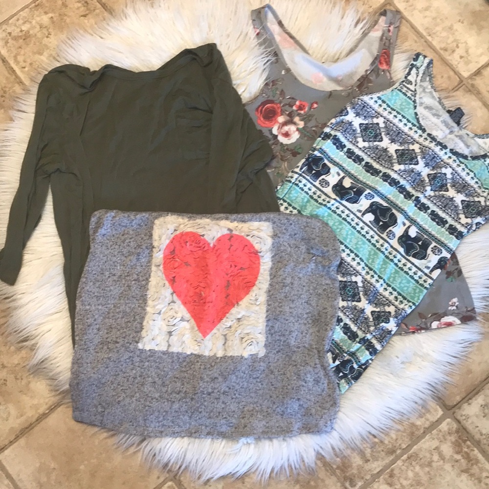 Bundle XL rue 21 shirts